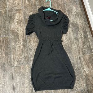 Takeout S blue-grey sweater dress